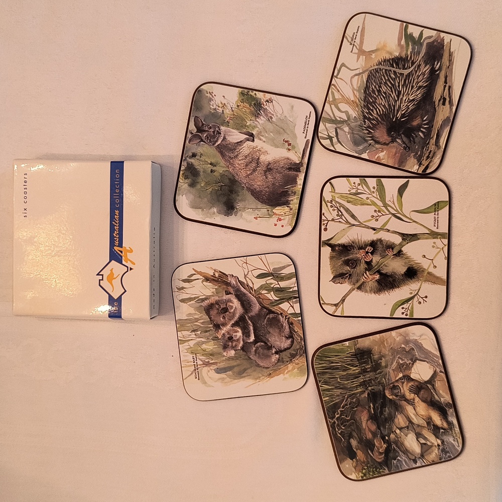 Australia Animal Coaster Set